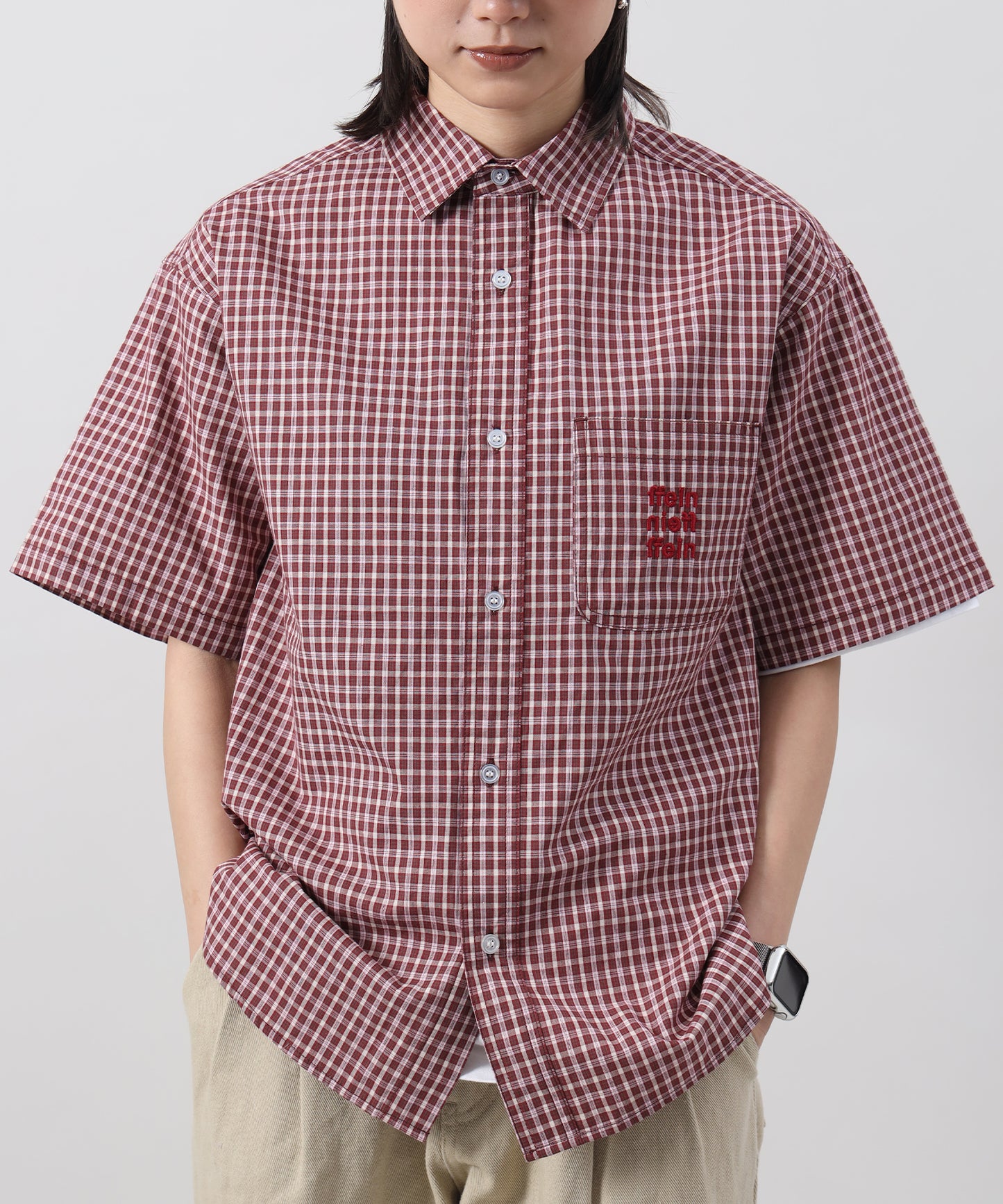 モデル：H163 Size:M レッド