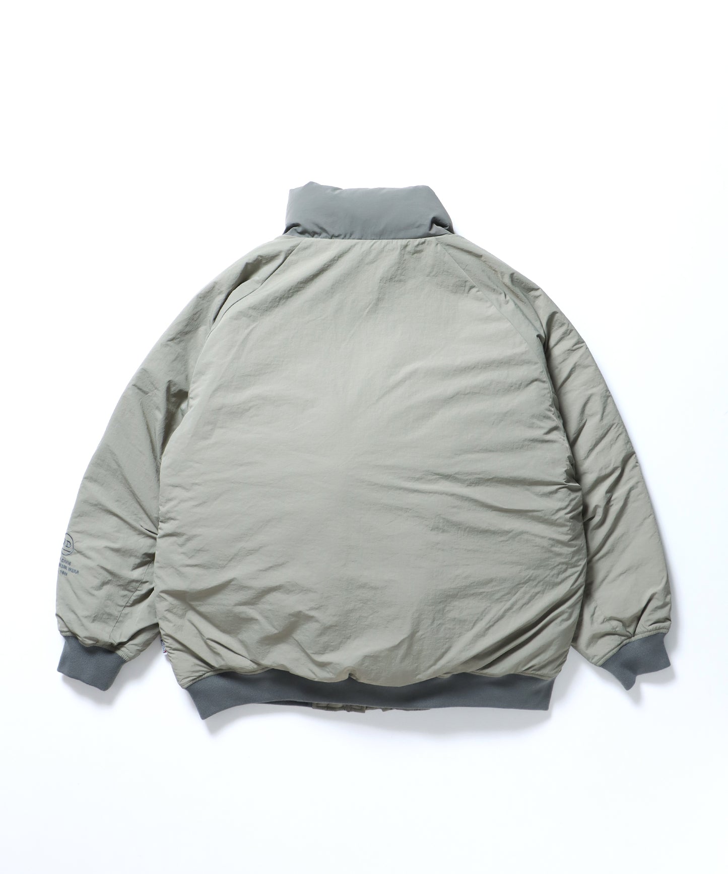 POLAR WORKERS JACKET / ダウン ジップ ドローコード カーキ