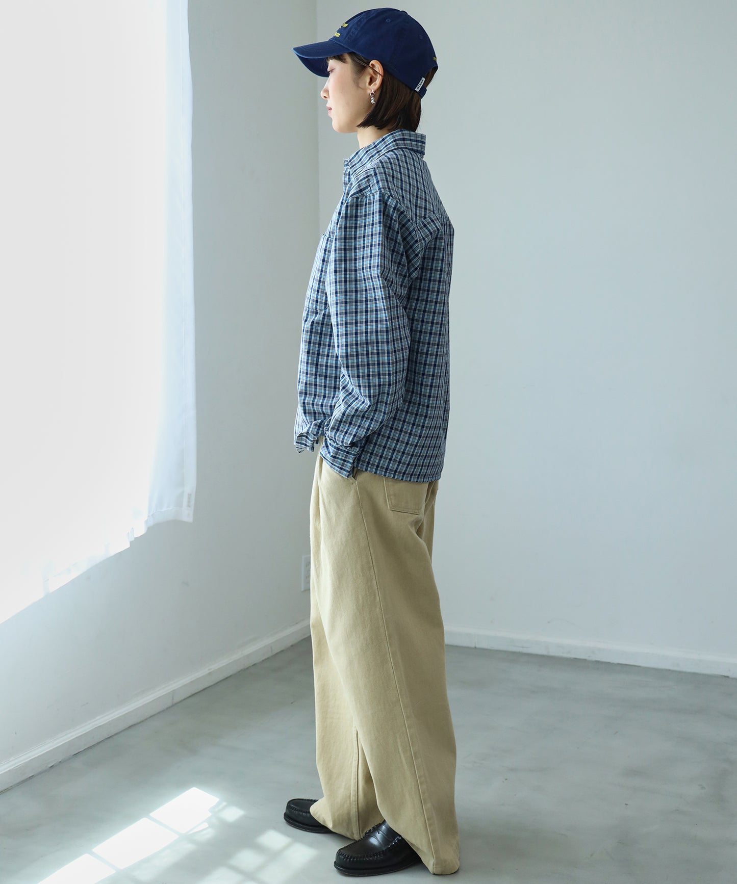 モデル：H163 Size : M パステルブルー