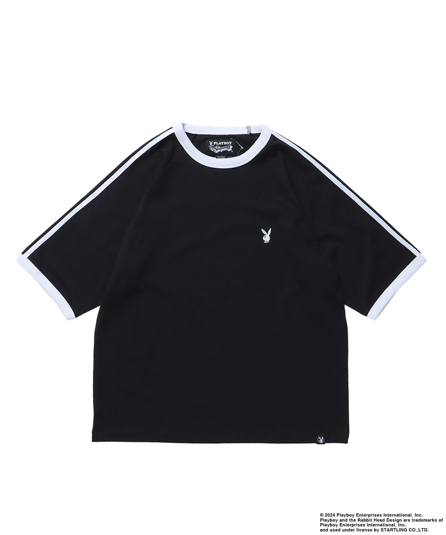 SEQUENZ PBHC SPORTS TRIM S/S TEE / プレイボーイ ラグラン 半袖T