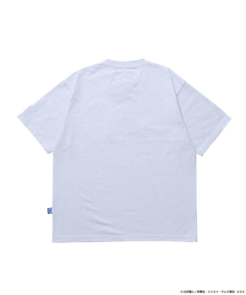 CS NENE EMB. S/S TEE / クレヨンしんちゃん 半袖Tシャツ クルーネック ワンポイント 刺繍 アイボリー