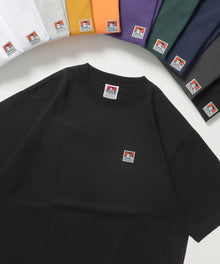 BEN'S LABEL BIG T / 10色展開 クルーネック ピスポケット ブランドタグ 定番 無地 半袖Tシャツ ゴリラ ブラック