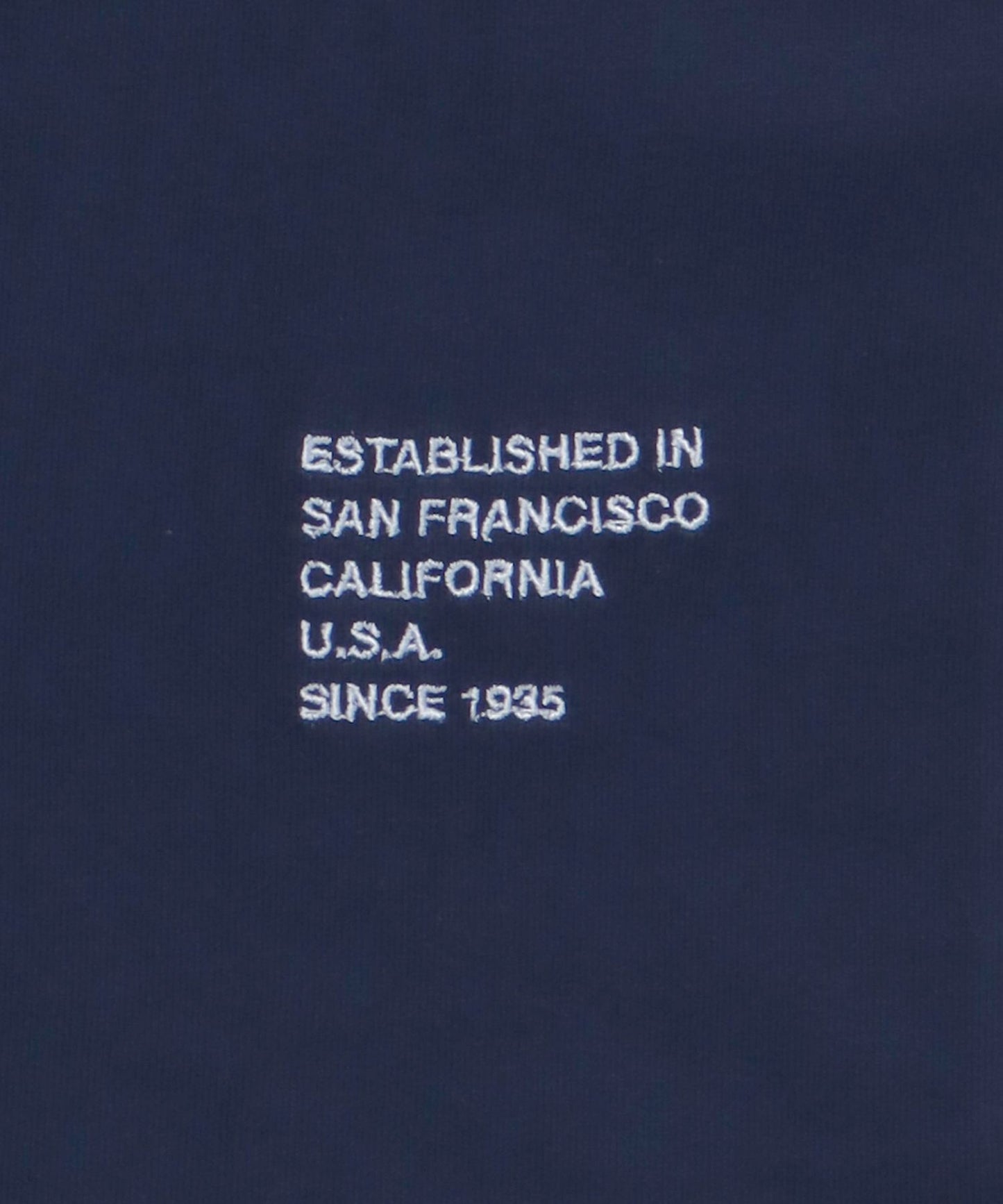 LETTERED ATHLE TEE / ドローコード 半袖Tシャツ ロゴ刺繍 クルーネック オーバーサイズ ブランドロゴ フロント ダークネイビー