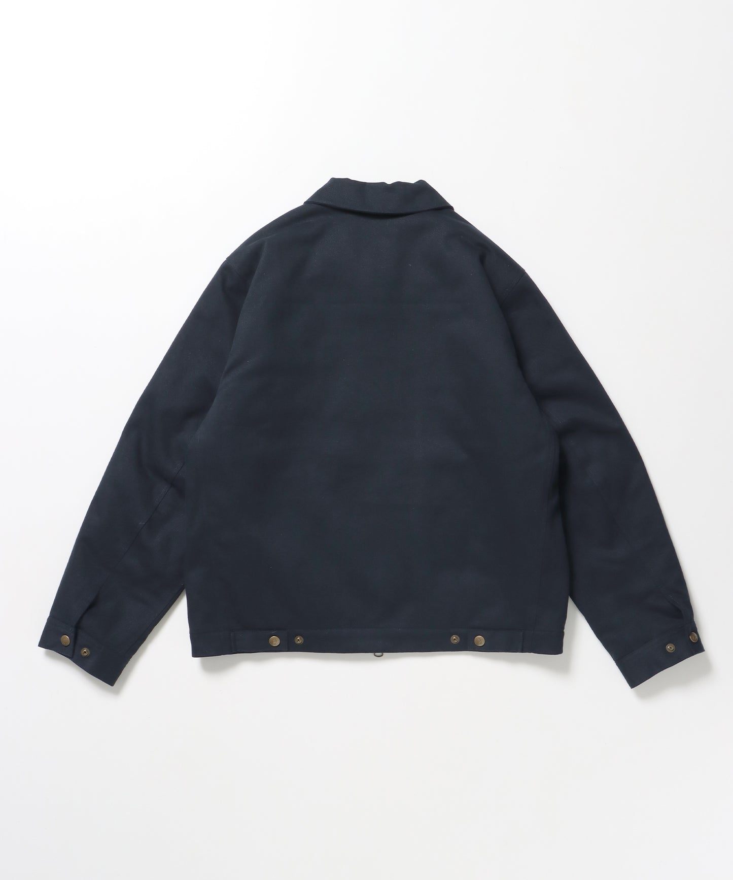 PADDED EISENHOWER JACKET / オーバーサイズ ビッグシルエット ジャケット アウター 中綿 ジップ ネイビー