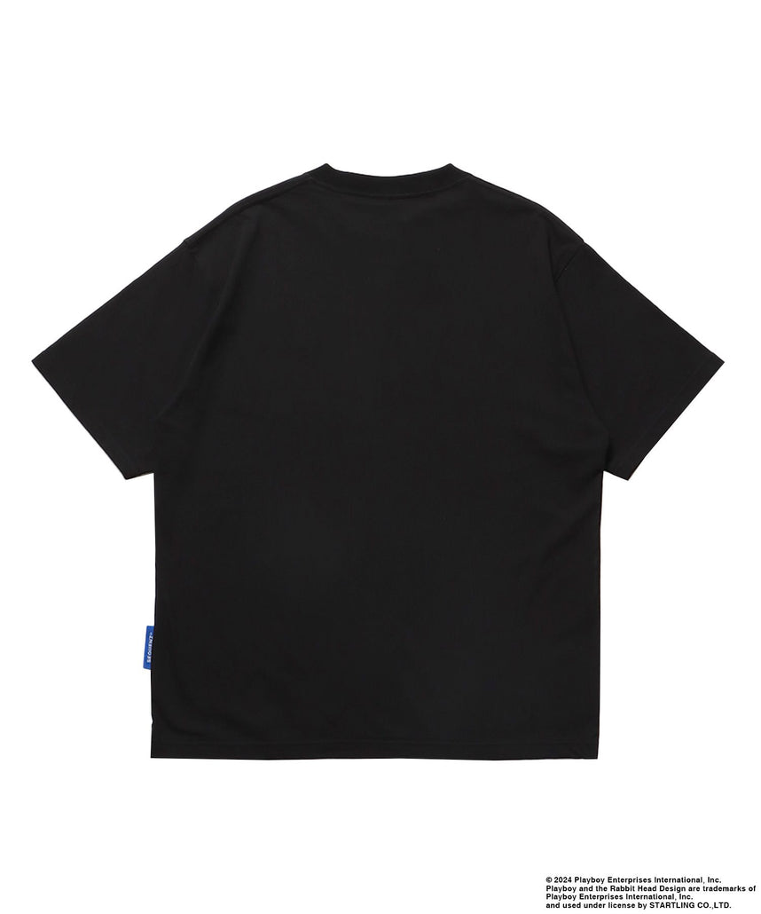 【SEQUENZ（シークエンズ）】PB 2-PACK S/S TEE / プレイボーイ シンプル Tシャツ ライトオンス インナー ワンポイント 刺繍 半袖 柄80