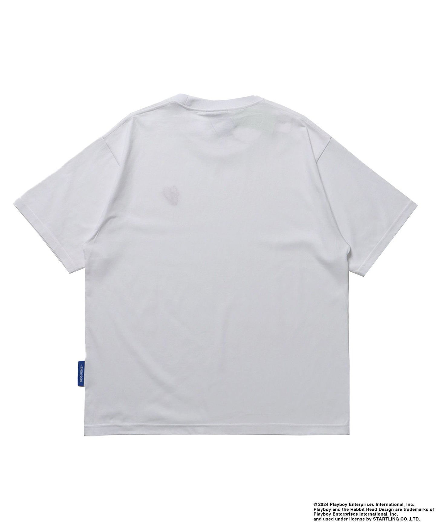 【SEQUENZ（シークエンズ）】PB 2-PACK S/S TEE / プレイボーイ シンプル Tシャツ ライトオンス インナー ワンポイント 刺繍 半袖 柄80