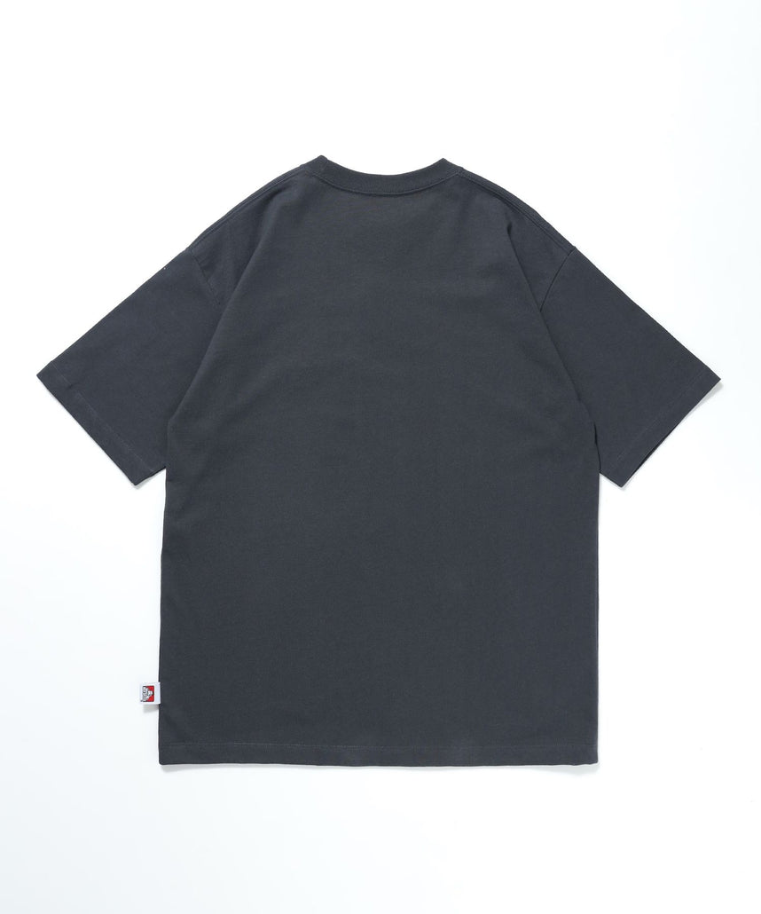 GORILLA BD EMB TEE / シンプルロゴ Tシャツ ストリート スプレー 刺繍 半袖 チャコール