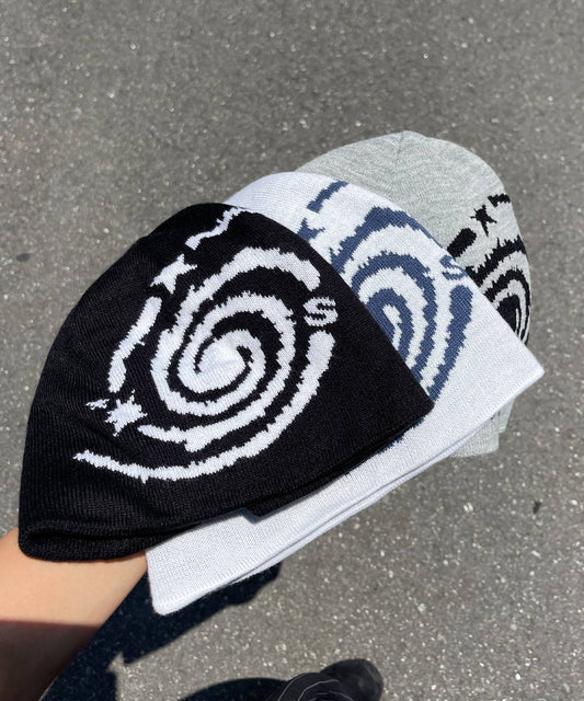 SQNZ REVERSIBLE BEANIE / リバーシブル ビーニー アイボリー