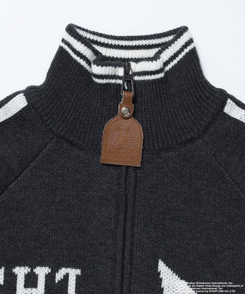 PB RAGLAN COWICHAN SWEATER / ニット オーバーサイズ ブロークコア シティガール シティボーイ チャコール