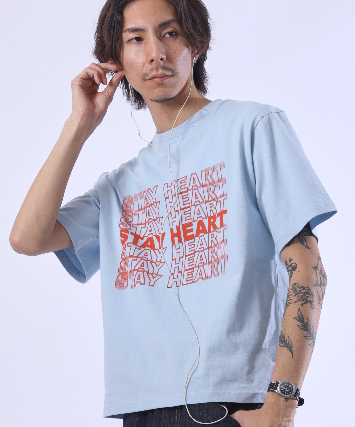 モデル：H178 Size:L ライトブルー