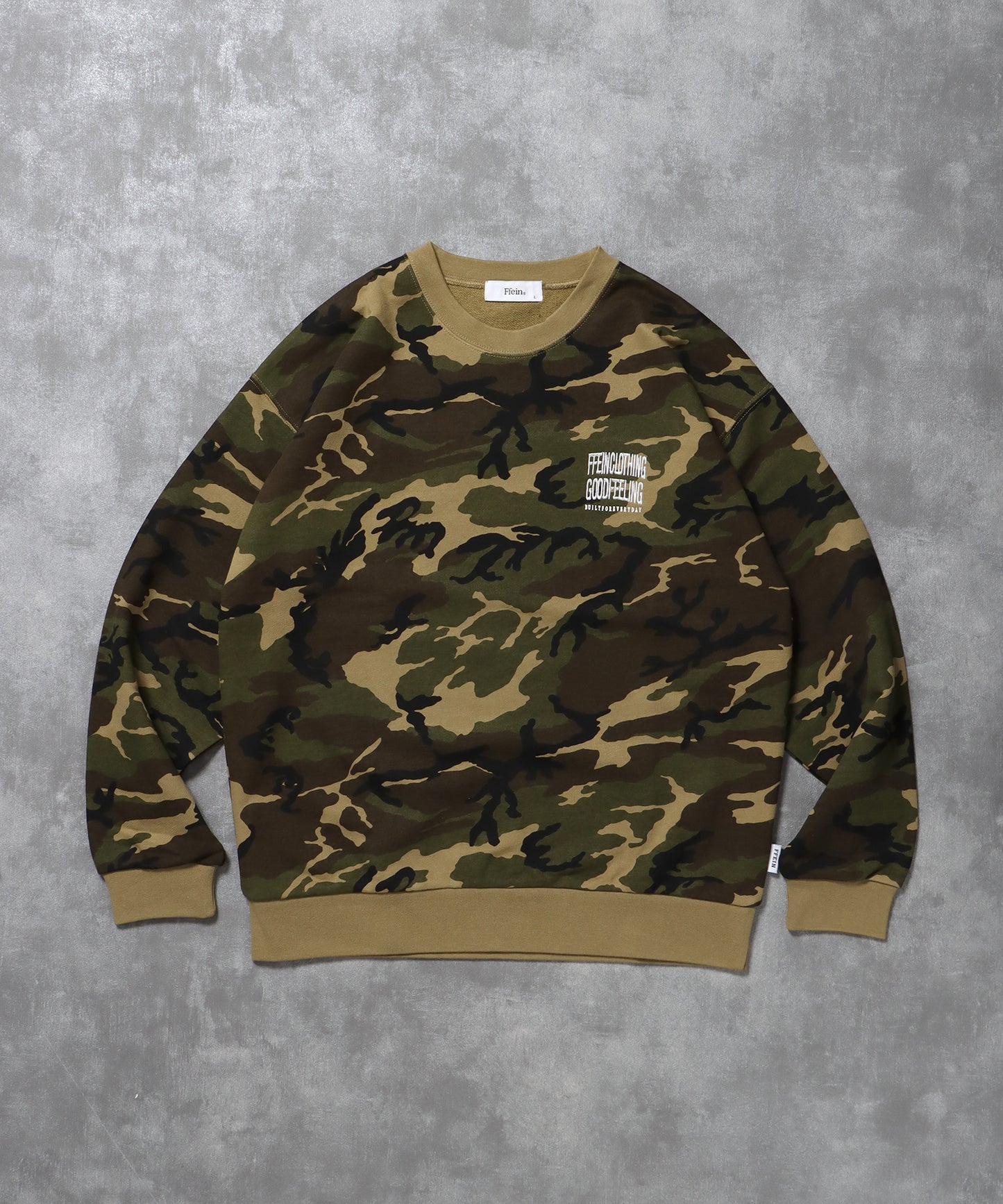 ヘビーウエイトワンポイント刺繍スウェット / スウェット トレーナー 裏毛 クルーネック ワンポイント 柄80