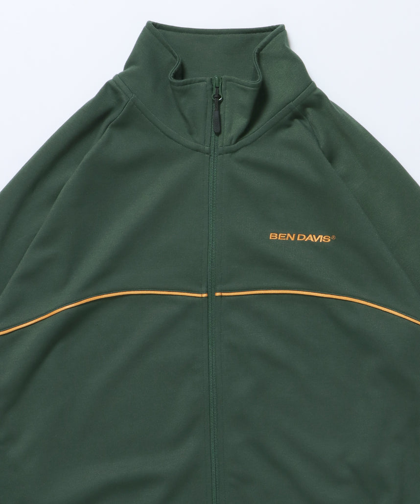 NICE PANELLED TRACK JACKET / オーバーサイズ ブロークコア カーキ