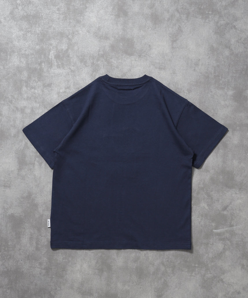 FFEIN(フェイン)】フラワー刺繍ロゴショート丈Tシャツ / Tシャツ