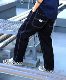 ACTIVEWORKPANTS Z5 / ベンズ アクティブワークパンツ テーパード シェフパンツ ブラック