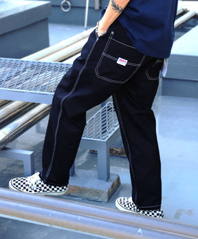 ACTIVEWORKPANTS Z5 / ベンズ アクティブワークパンツ テーパード シェフパンツ ブラック