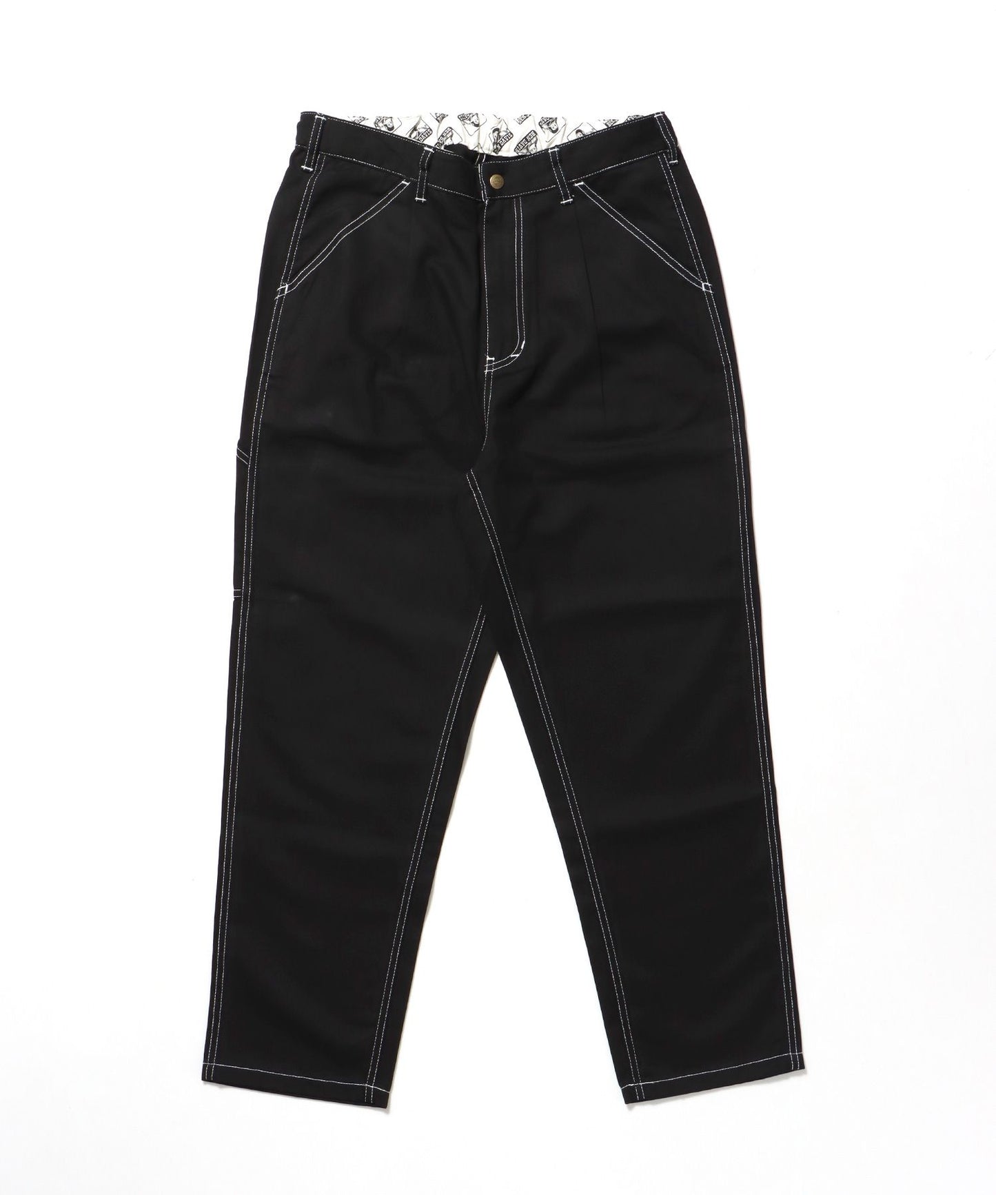 【BEN DAVIS（ベンデイビス）】ACTIVEWORKPANTS Z5 / ベンズ アクティブワークパンツ テーパード シェフパンツ ブラック