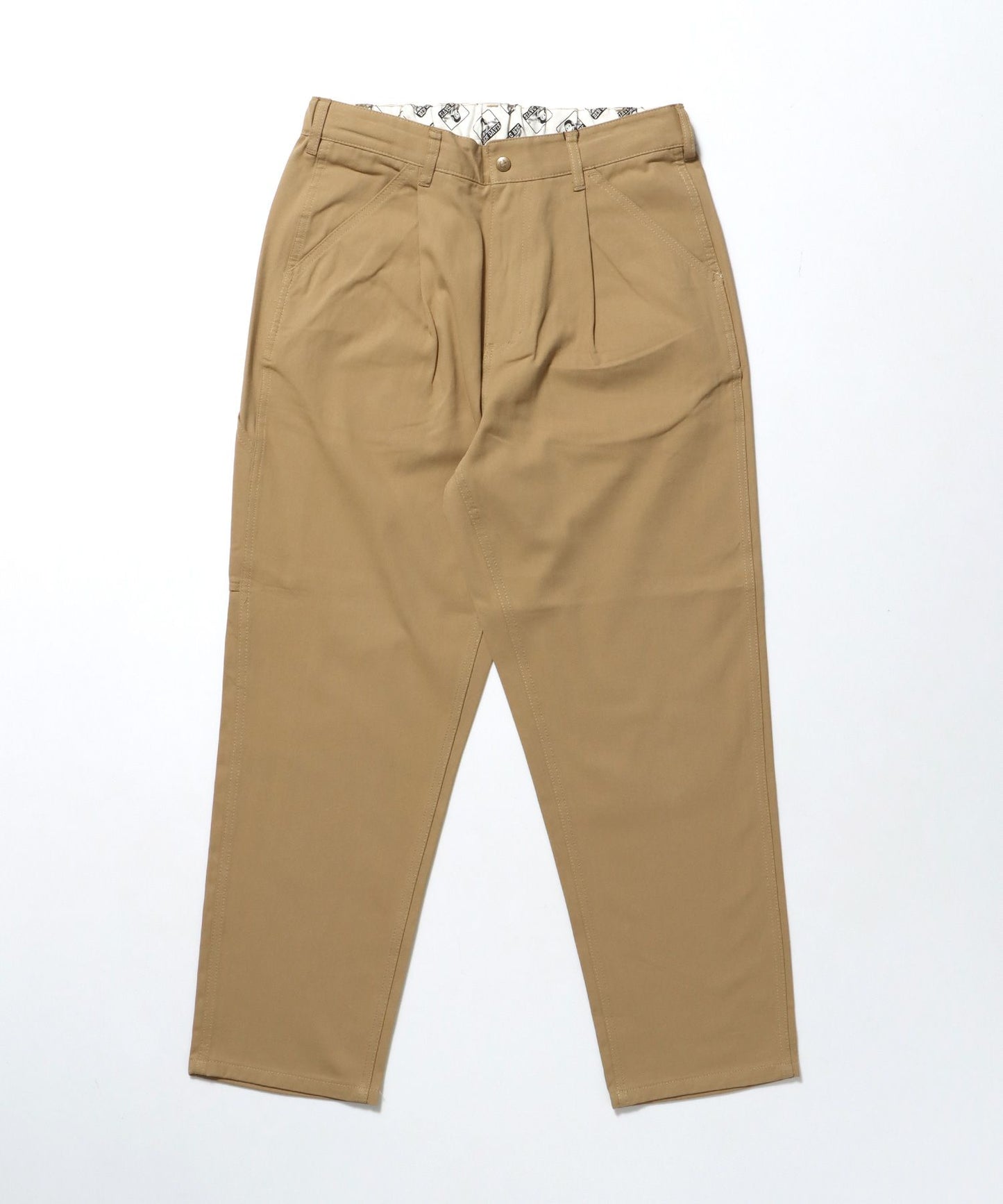 【BEN DAVIS（ベンデイビス）】ACTIVEWORKPANTS Z5 / ベンズ アクティブワークパンツ テーパード シェフパンツ ベージュ