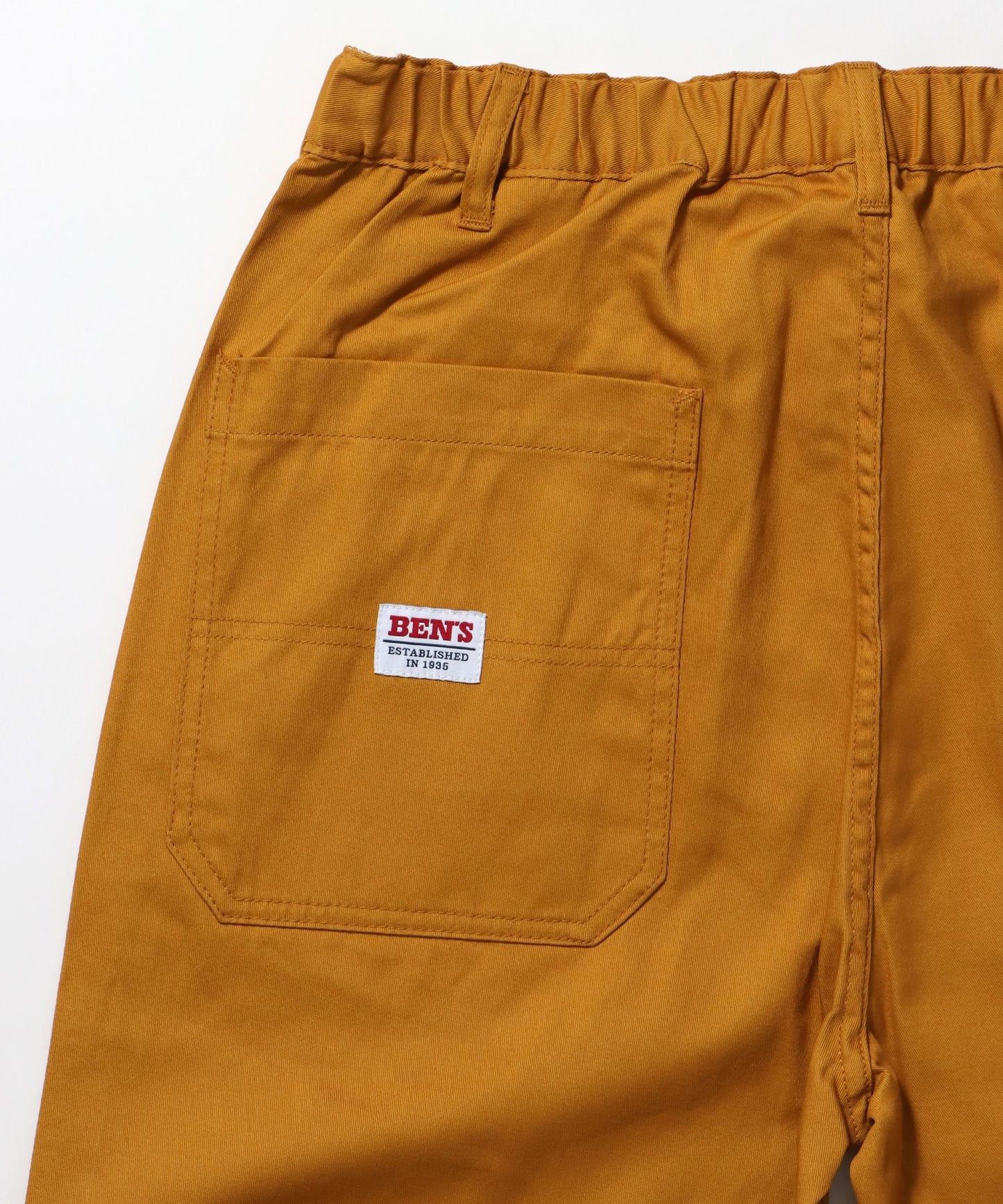 ACTIVEWORKPANTS Z5 / ベンズ アクティブワークパンツ テーパード シェフパンツ マスタード