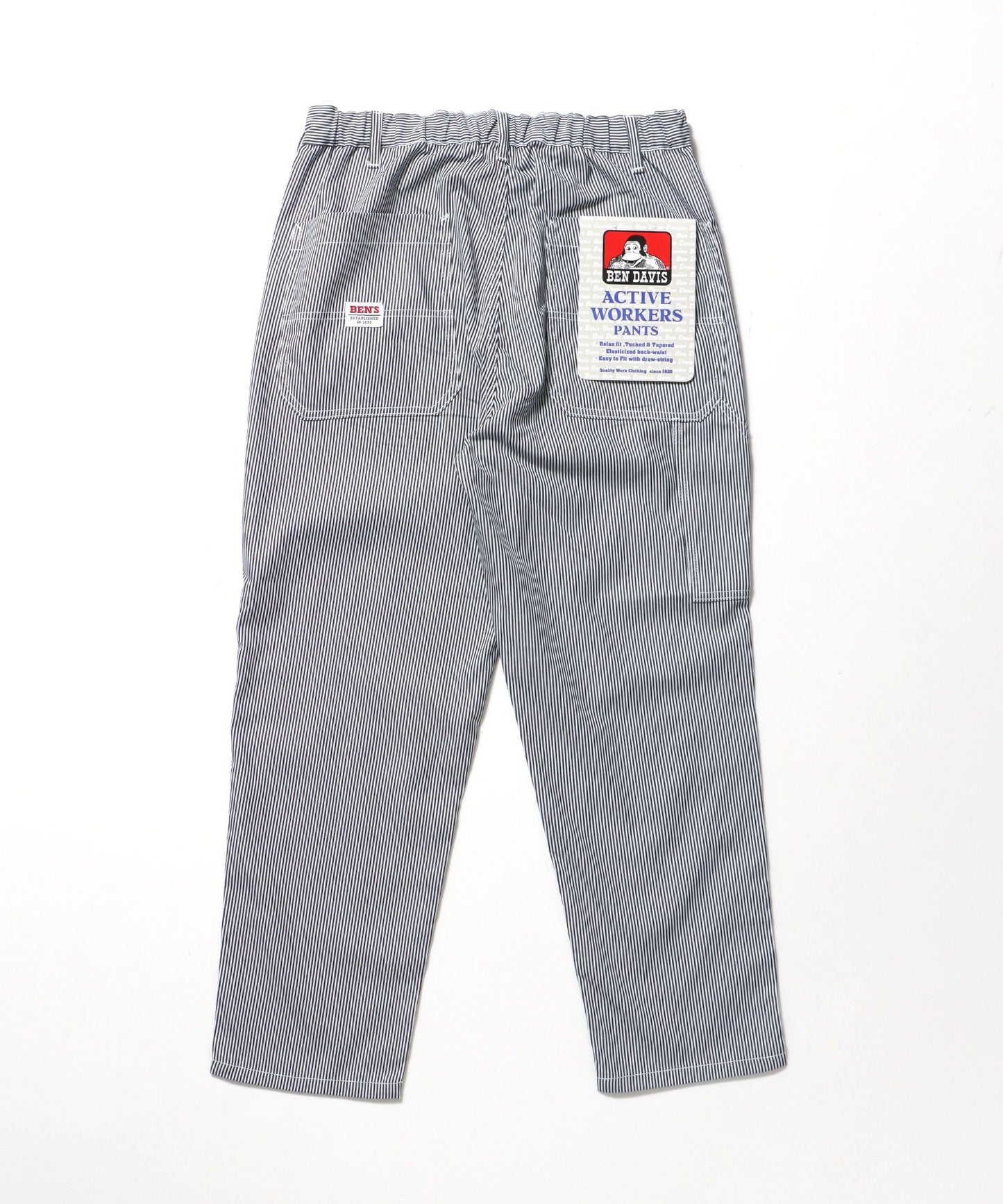 【BEN DAVIS（ベンデイビス）】ACTIVEWORKPANTS Z5 / ベンズ アクティブワークパンツ テーパード シェフパンツ 柄80