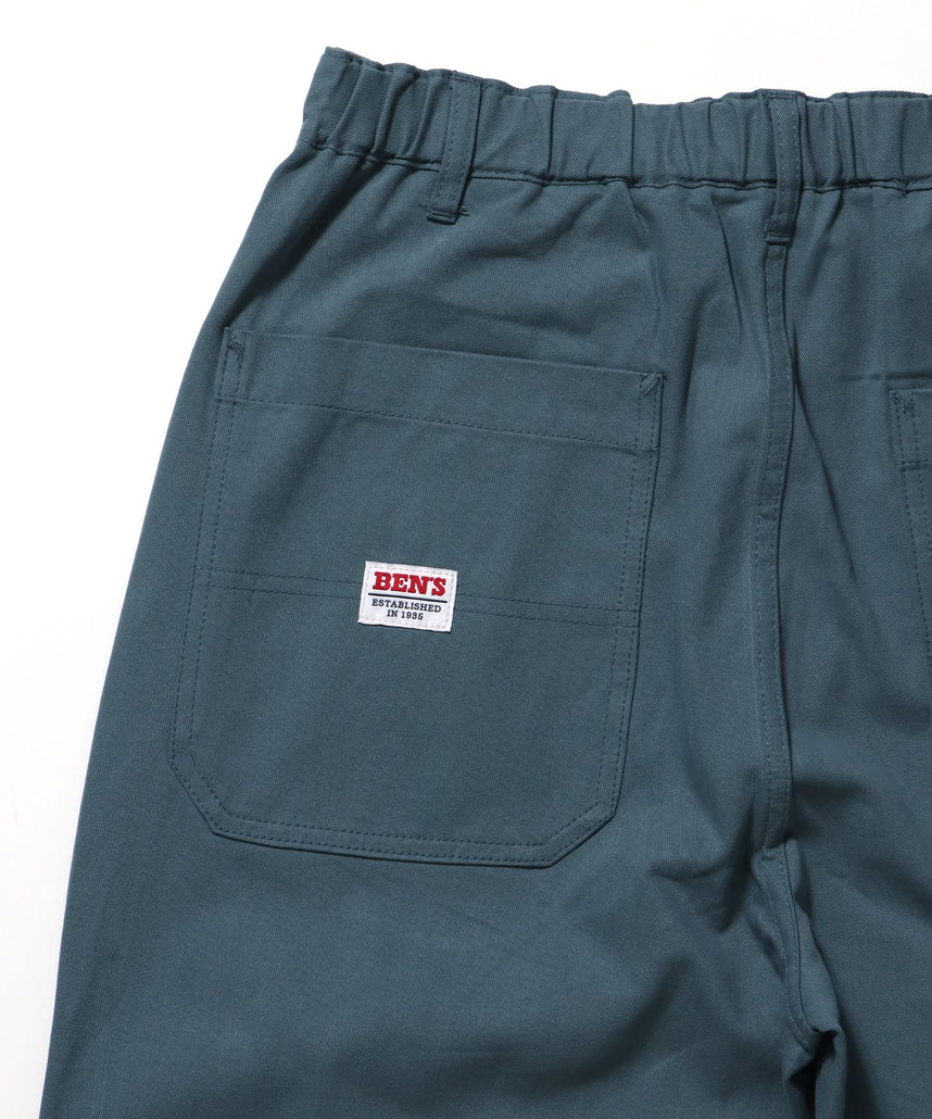 ACTIVEWORKPANTS Z5 / ベンズ アクティブワークパンツ テーパード シェフパンツ ダークグリーン
