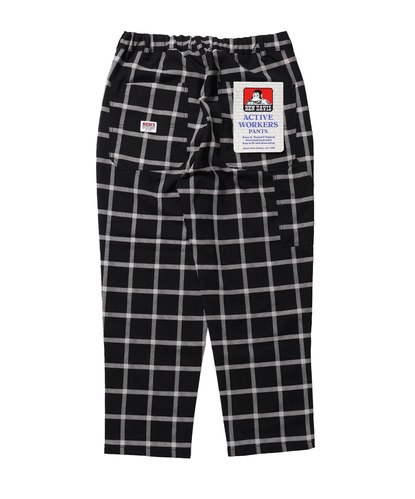 【BEN DAVIS（ベンデイビス）】ACTIVEWORKPANTS Z5 / ベンズ アクティブワークパンツ テーパード シェフパンツ 柄82