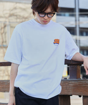 BUBBLE LOGO TEE NV / Tシャツ クルーネック 半袖 プリント ホワイト