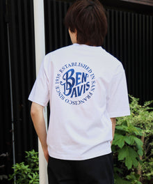 CIRCLE EMB CROPPED TEE NV / Tシャツ 短丈 クルーネック 半袖 ホワイト