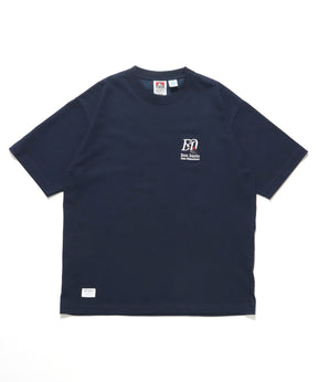 GORILLA BD EMB BACK SIDE COOL TOUCH / Tシャツ 半袖 クルーネック 刺繍 ネイビー