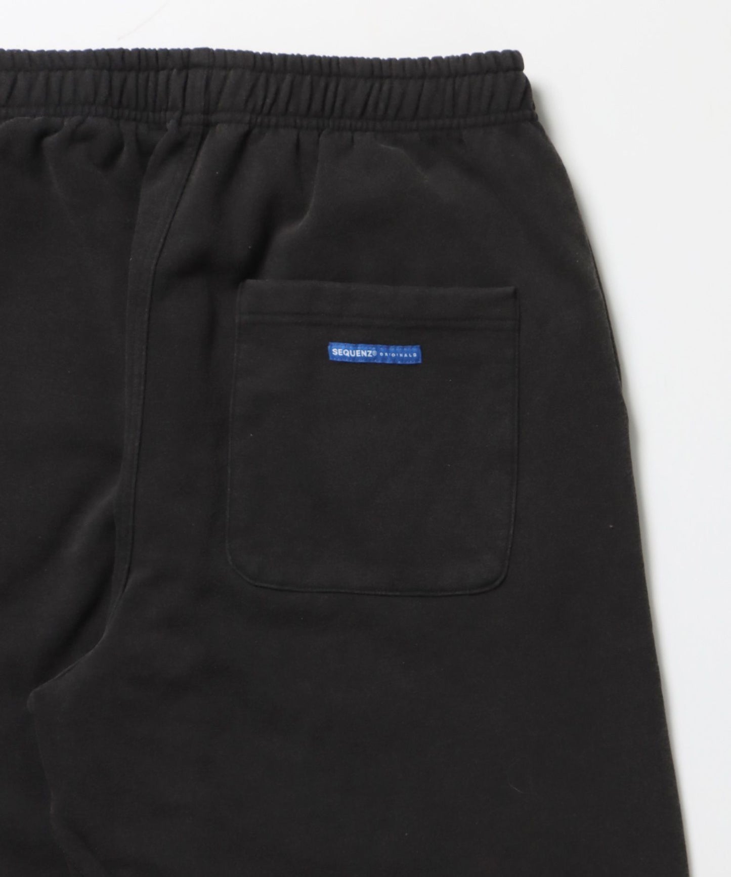 WASHED CURVE SWEAT PANTS / カーブ スウェットパンツ 加工 裏起毛 【セットアップ】 ブラック
