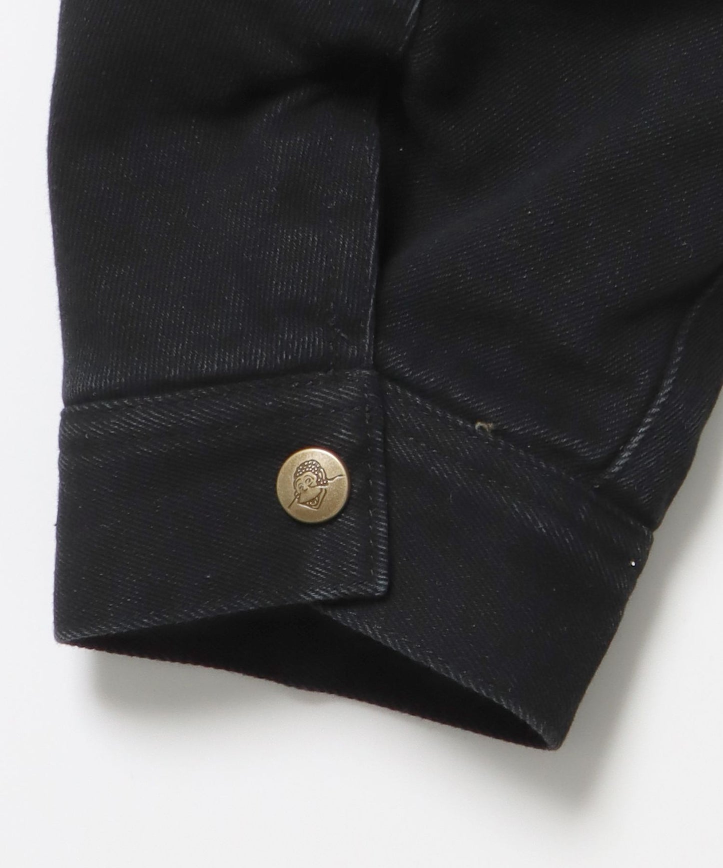 ZIP FRONT TRUCKER JACKET / ジャケット ジップ 短丈 中綿 加工 ブラック