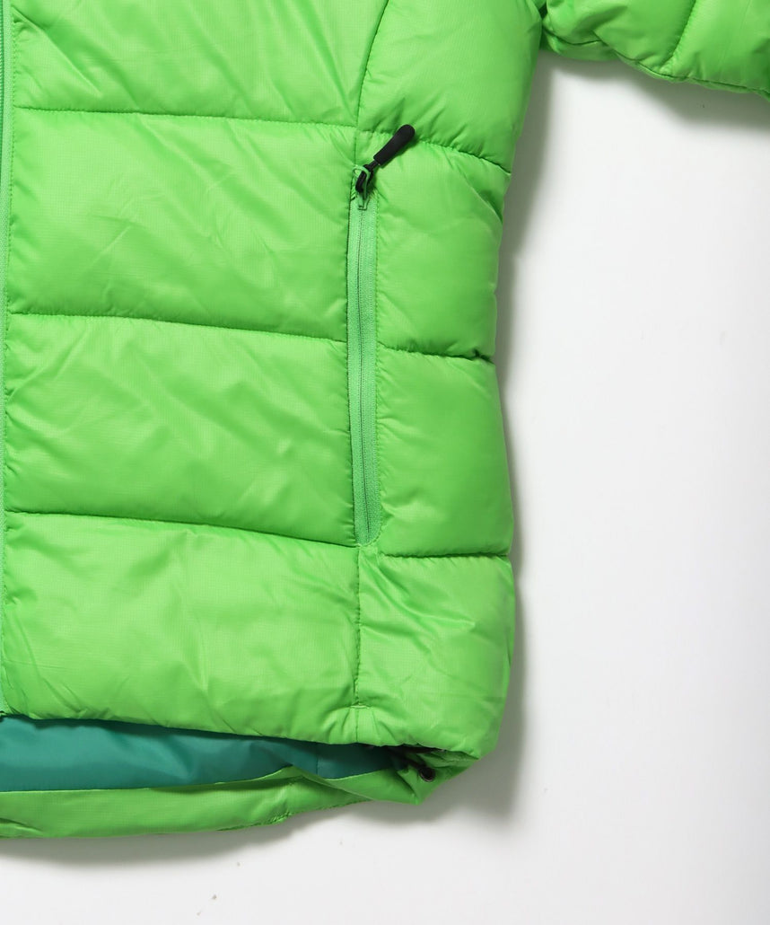 BD HOODED PUFFER JACKET / オーバーサイズ フーディ ジャケット 中綿 ダウン パファー ドローコード ベージュ系