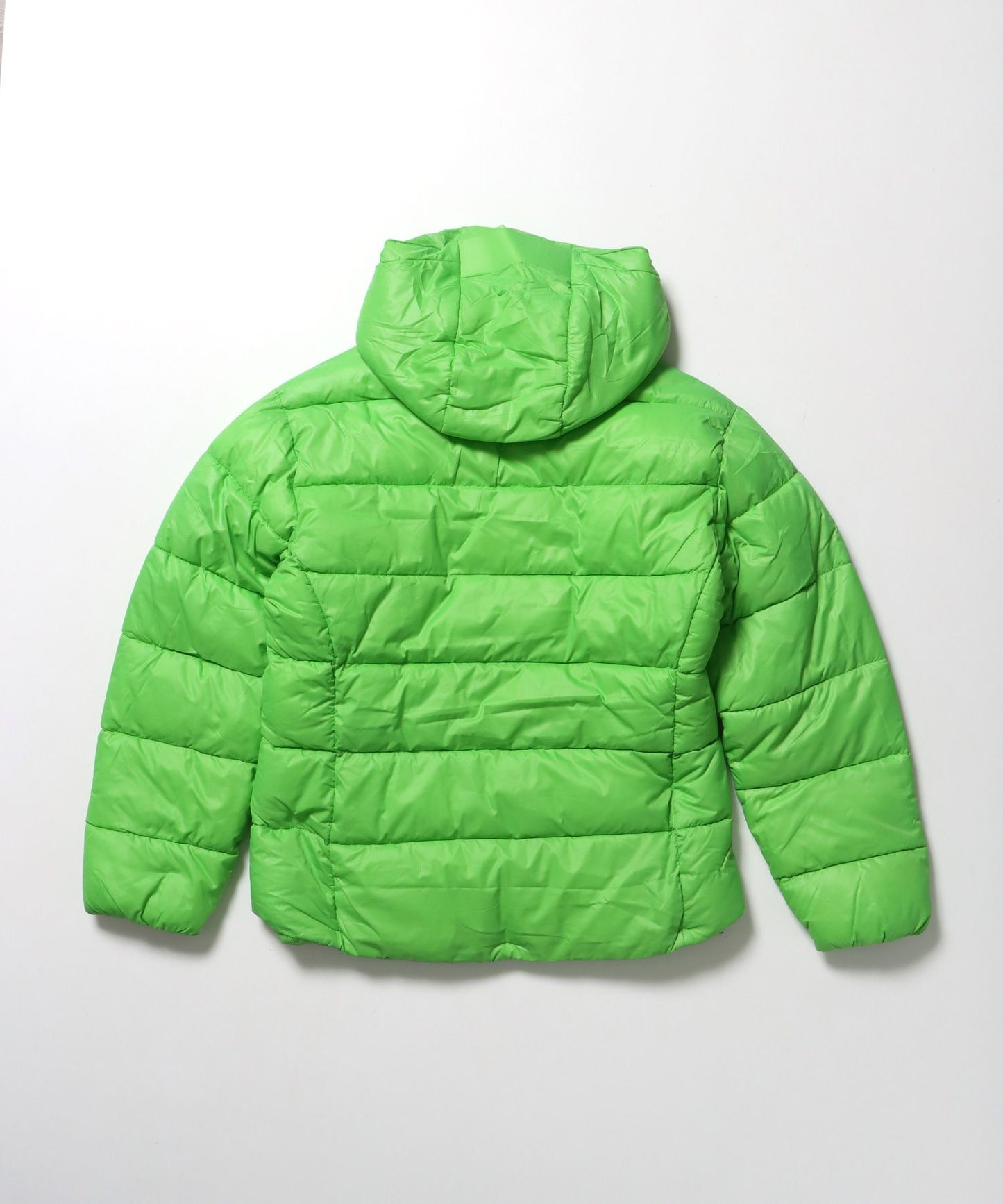 BD HOODED PUFFER JACKET / オーバーサイズ フーディ ジャケット 中綿 ダウン パファー ドローコード ベージュ系