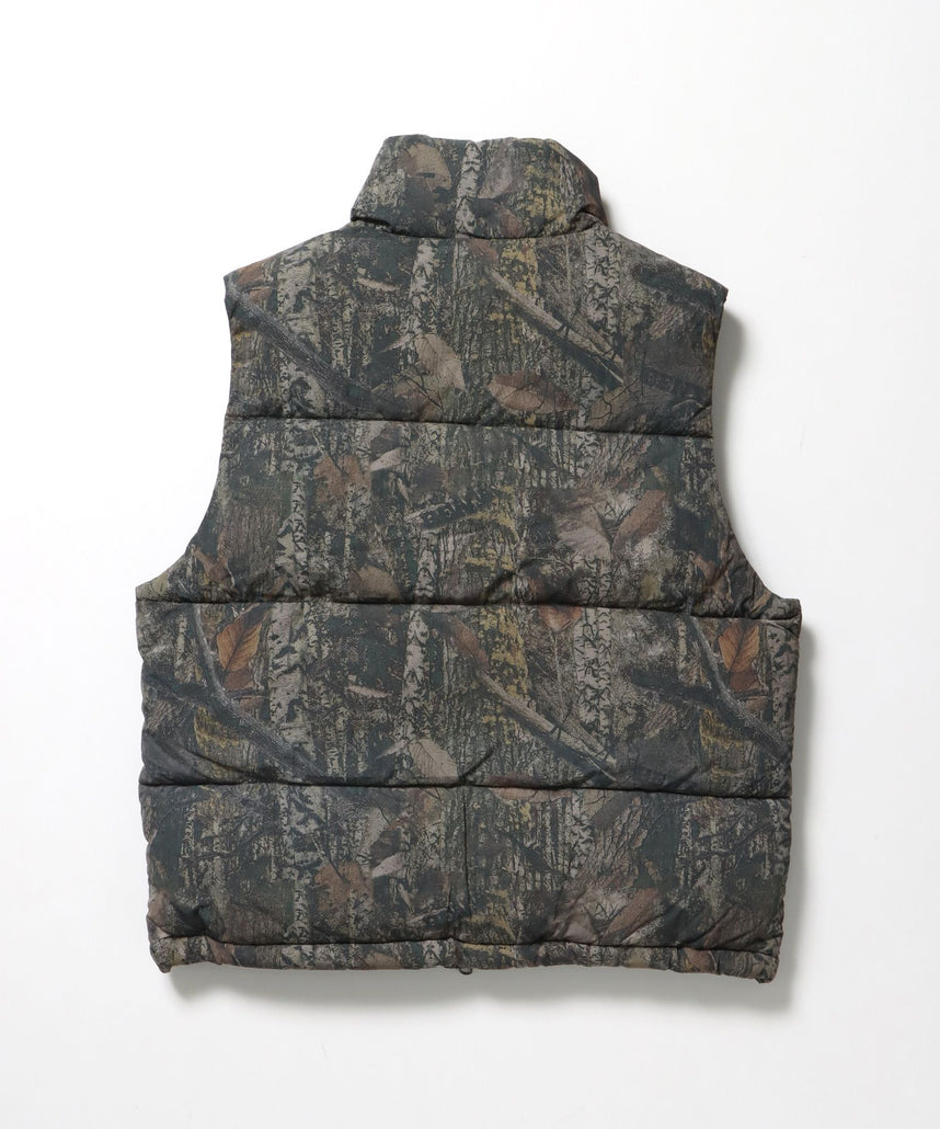 BD PUFFER VEST / ベスト ジャケット 中綿 ダウン パファー 刺繍 ドローコード 柄80