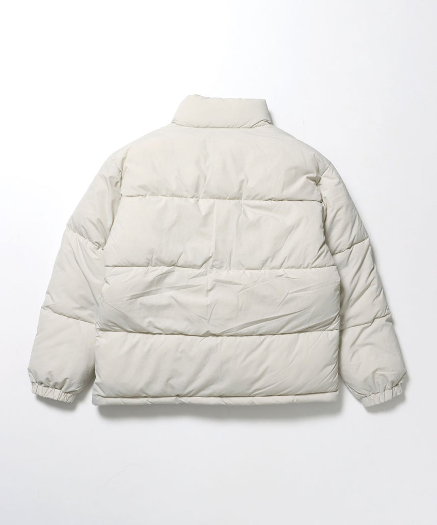 BD PUFFER JACKET / ジャケット 中綿 ダウン パファー ドローコード 刺繍 アイボリー