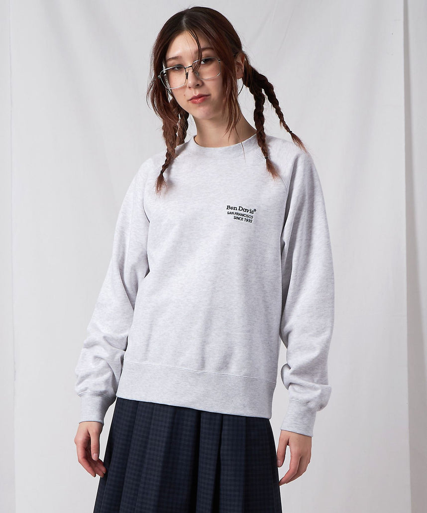 kowga BENJAMIN CREW SWEAT (ネイビー) kowga BENJAMIN CREW SWEAT (ネイビー)