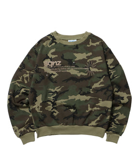 sqnz star studs logo sweat / ワンポイント プリント スウェット クルーネック 裏毛 柄80