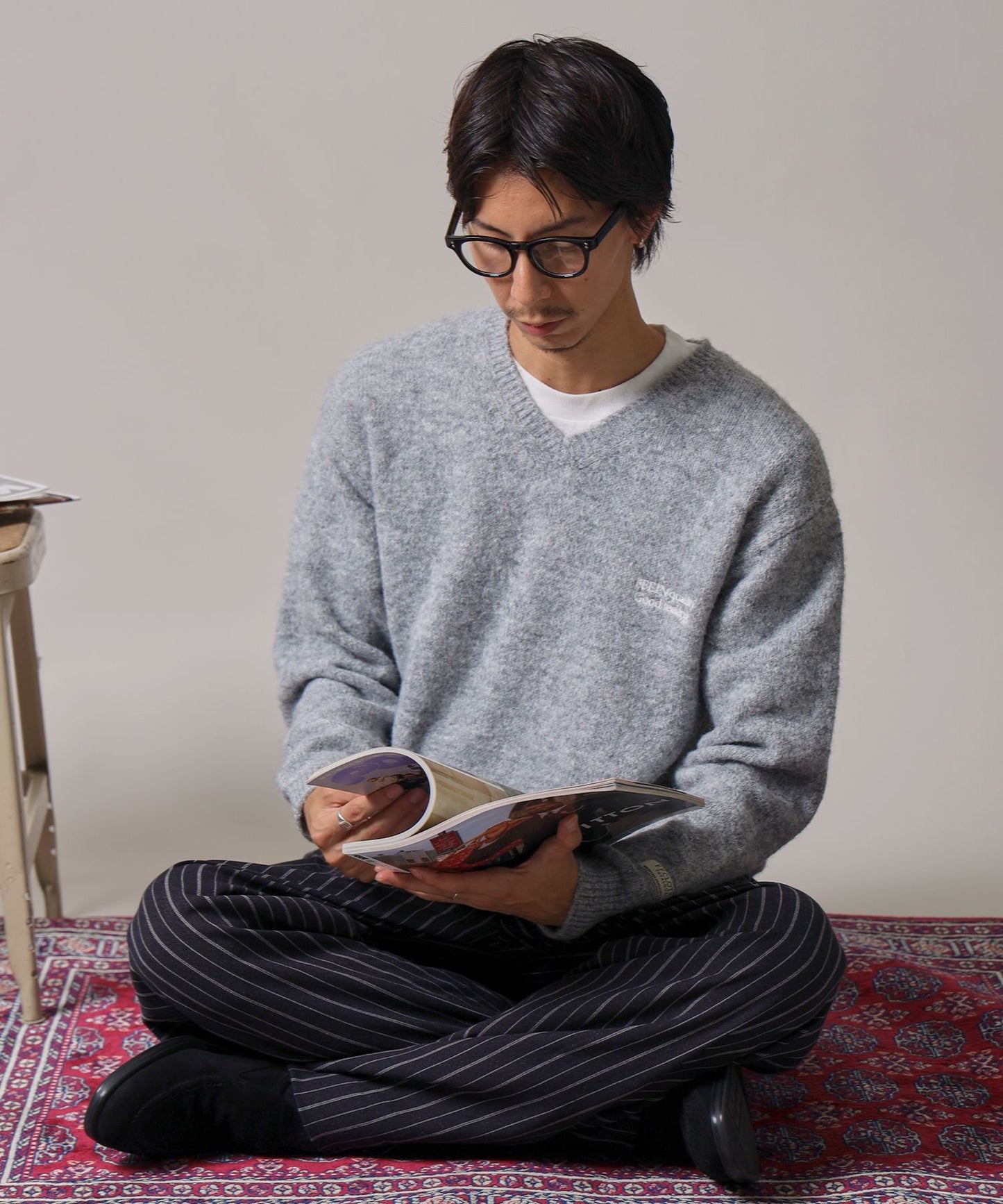 モデル：H178 Size:L：M.グレー