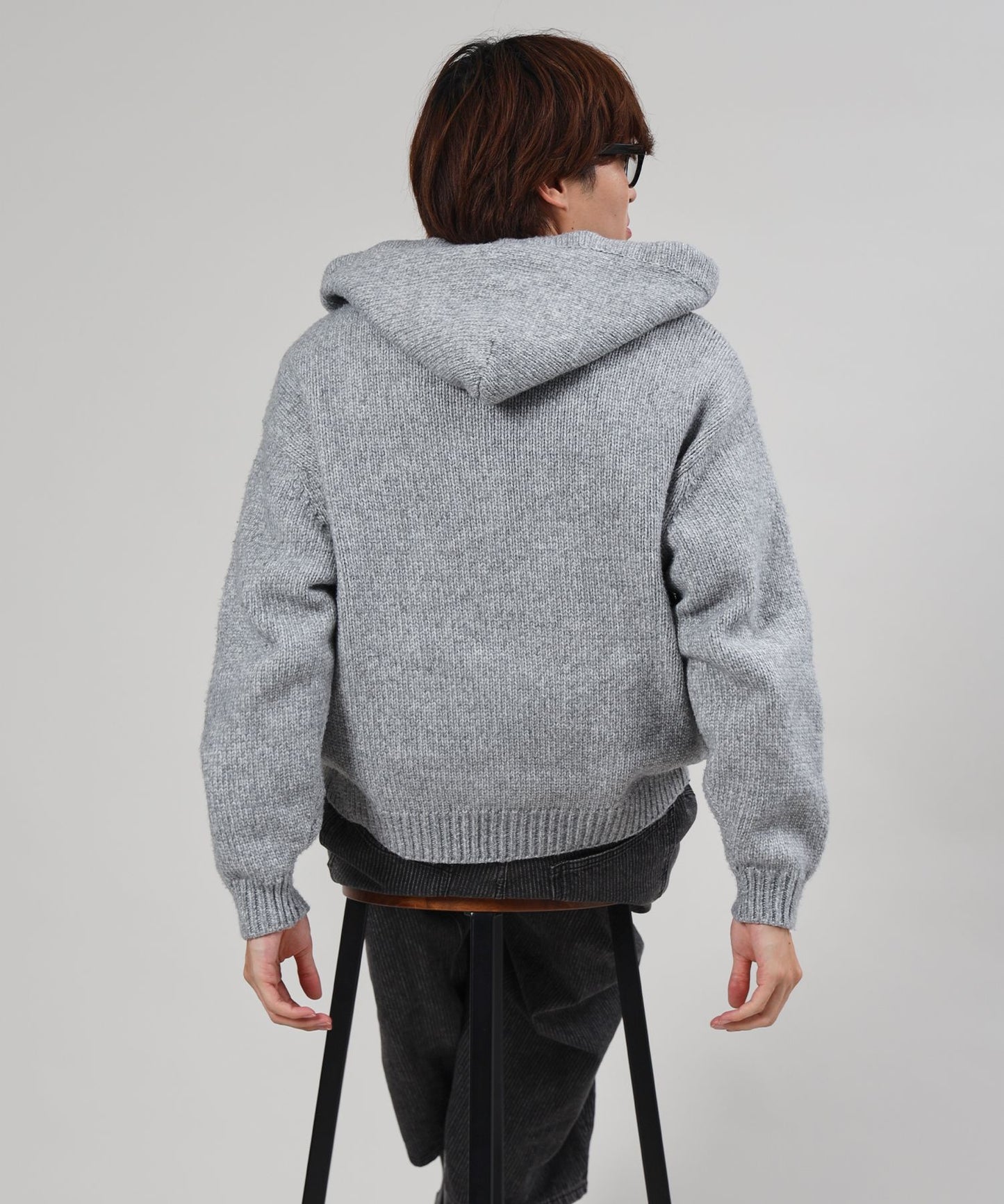 モデル：H178 Size:L：アッシュグレー