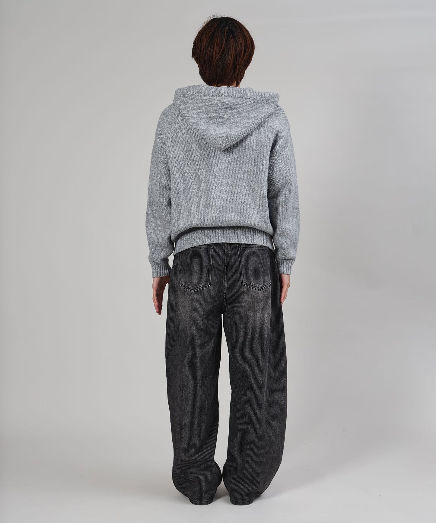 モデル：H178 Size:L：アッシュグレー