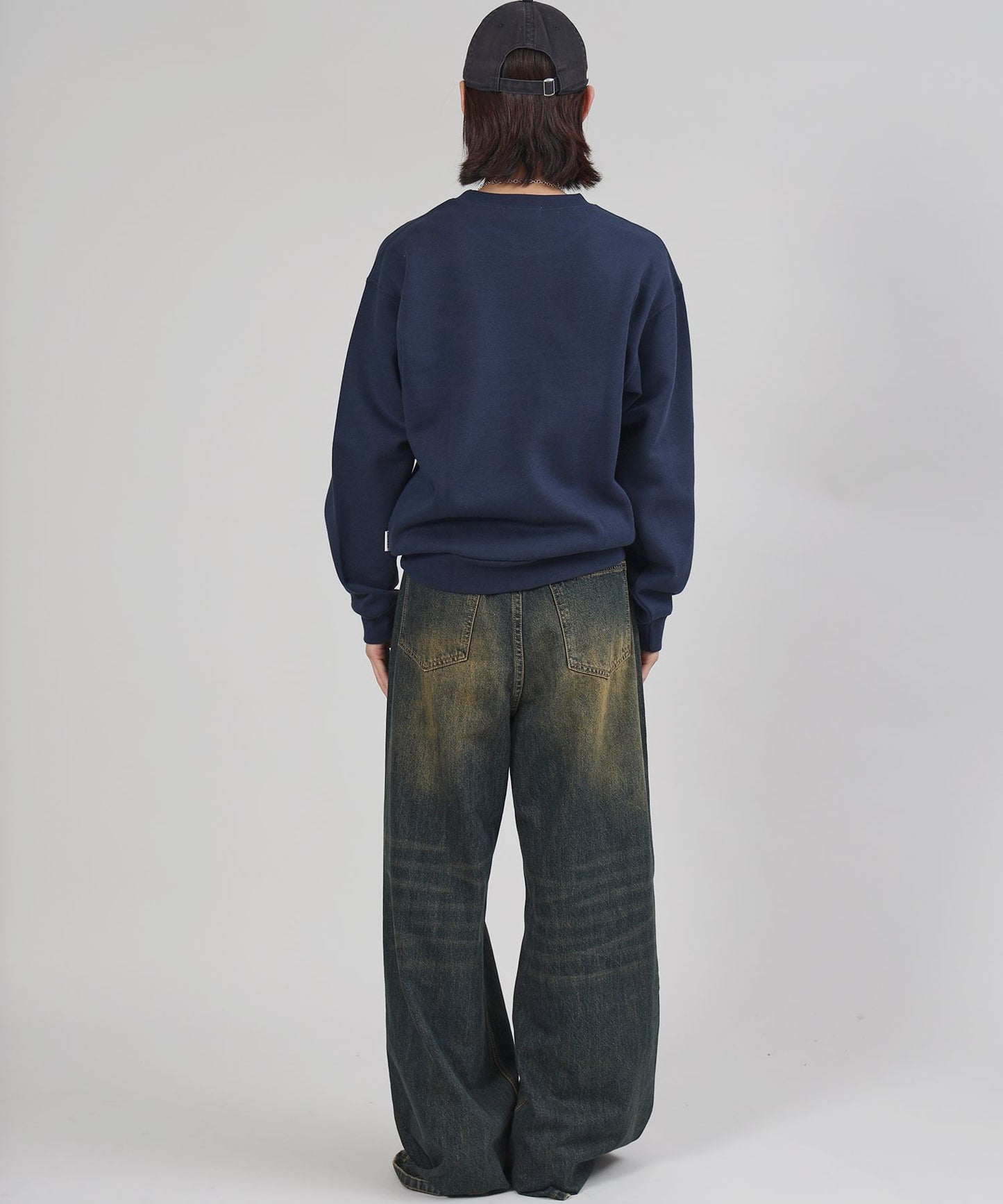 モデル：H163 Size:Sネイビー