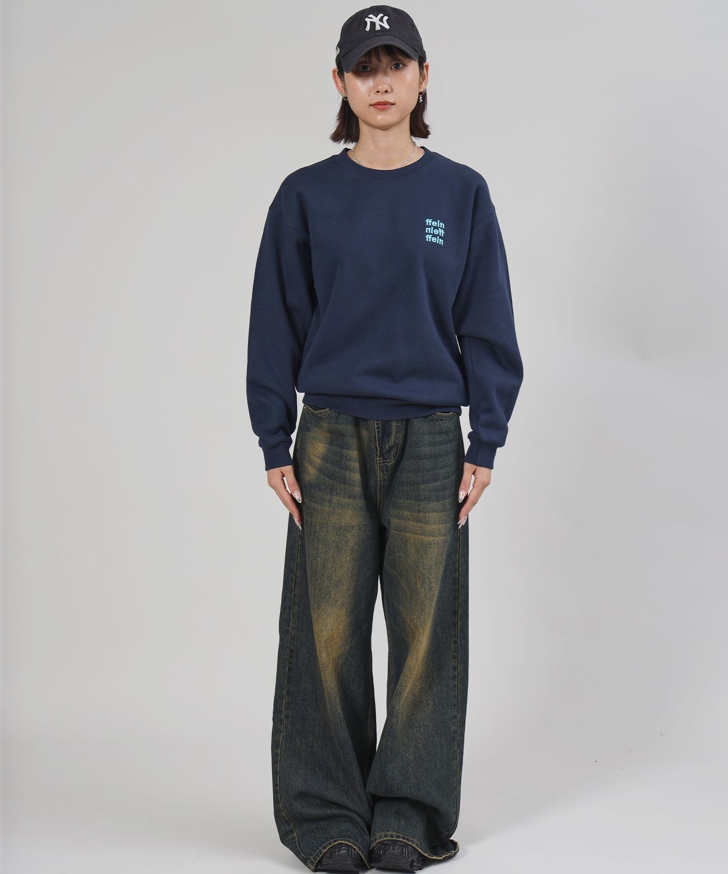 モデル：H163 Size:Sネイビー