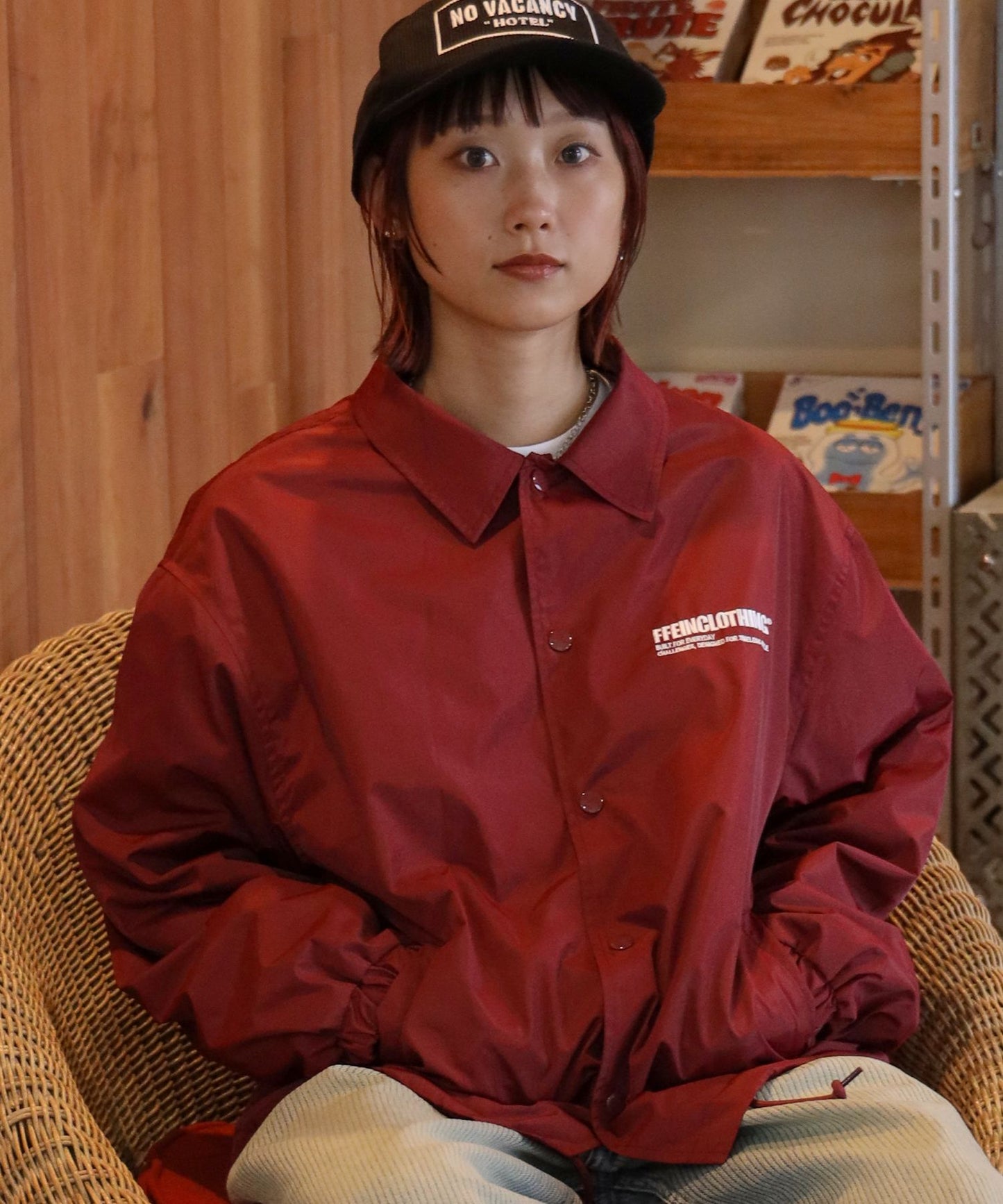 モデル：H163Size:S　ワイン