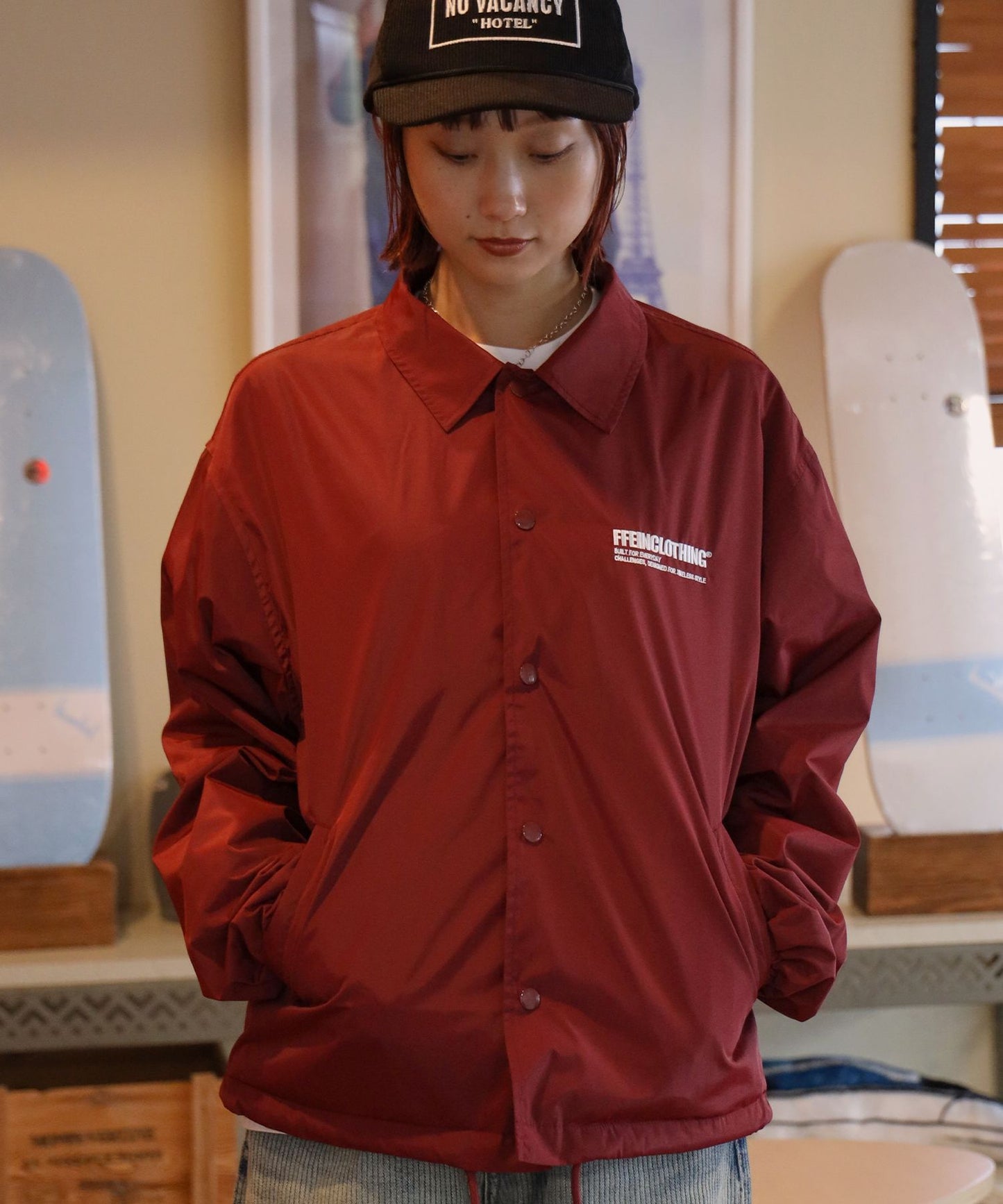 モデル：H163Size:S　ワイン