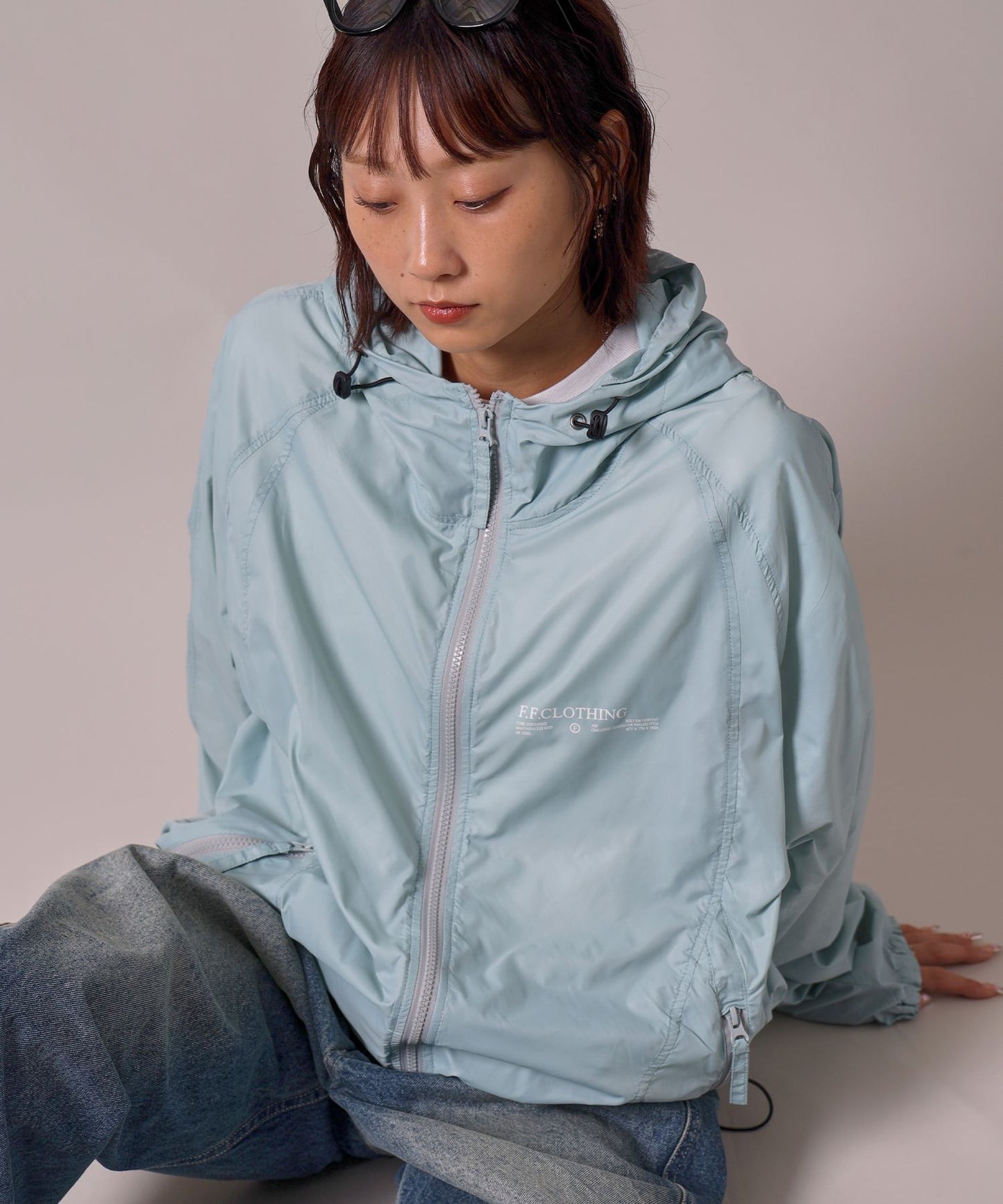 モデル：H163 Size:M：サックス