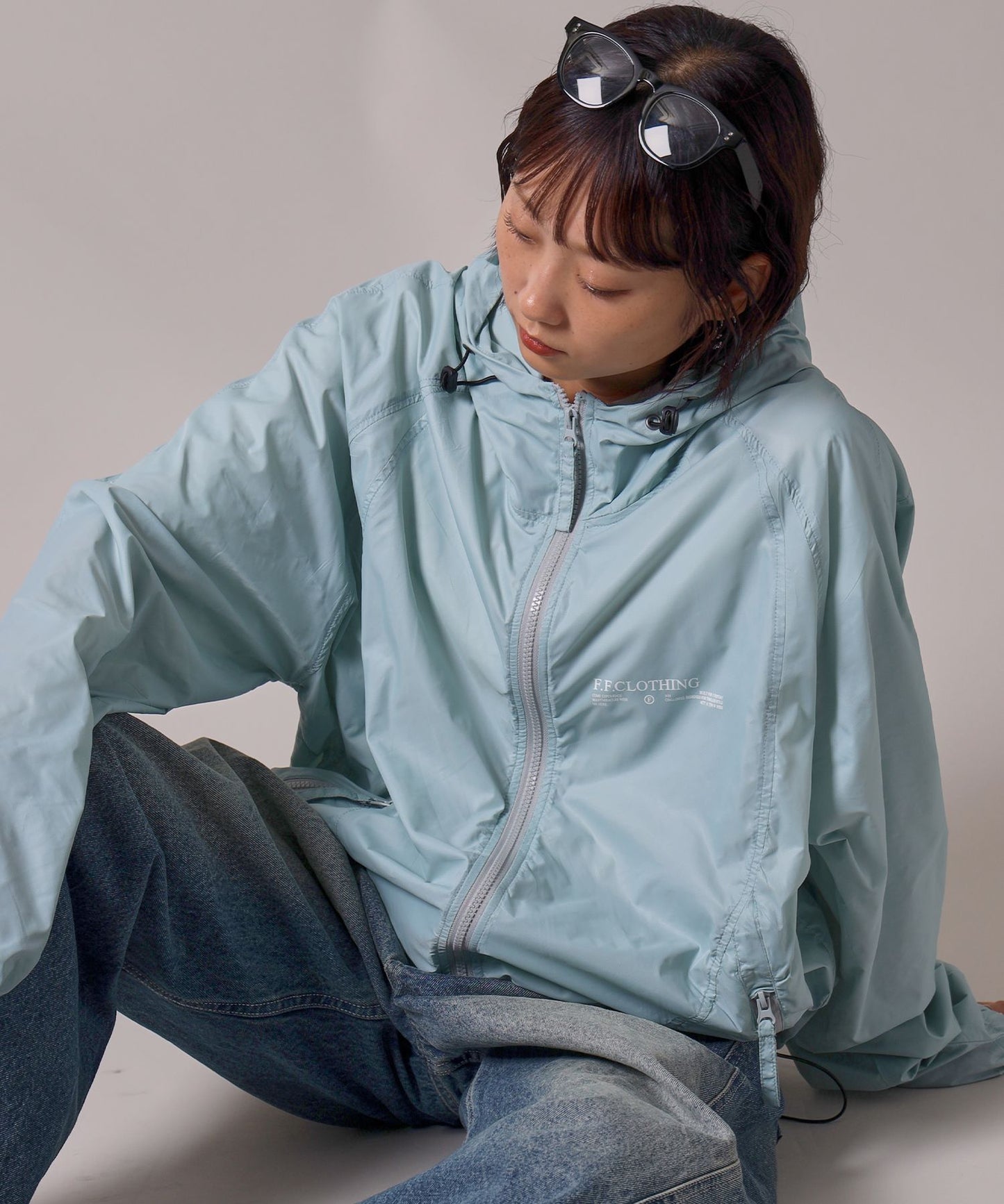 モデル：H163 Size:M：サックス