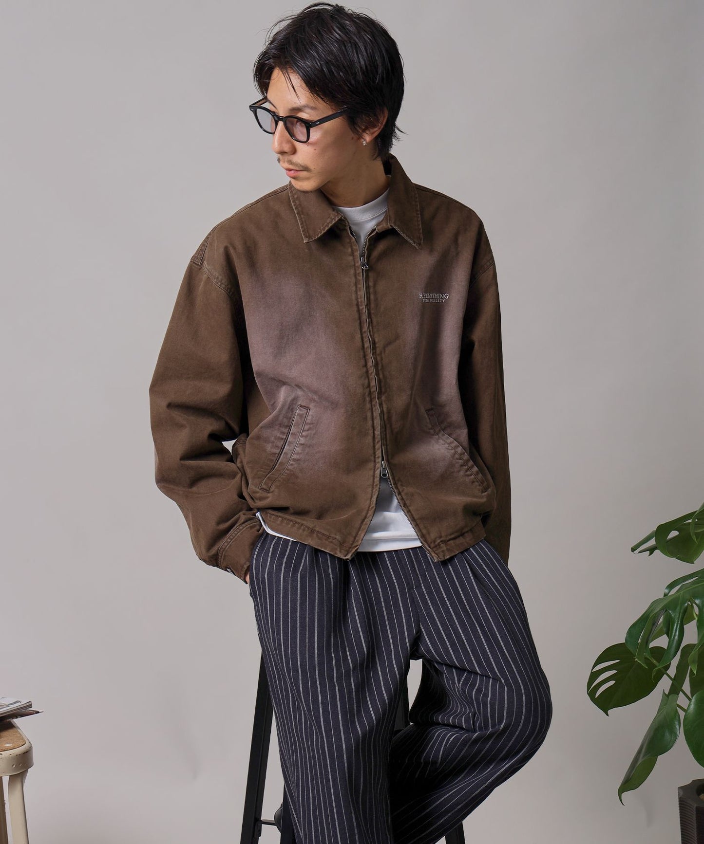 モデル：H178 Size:L：ブラウン