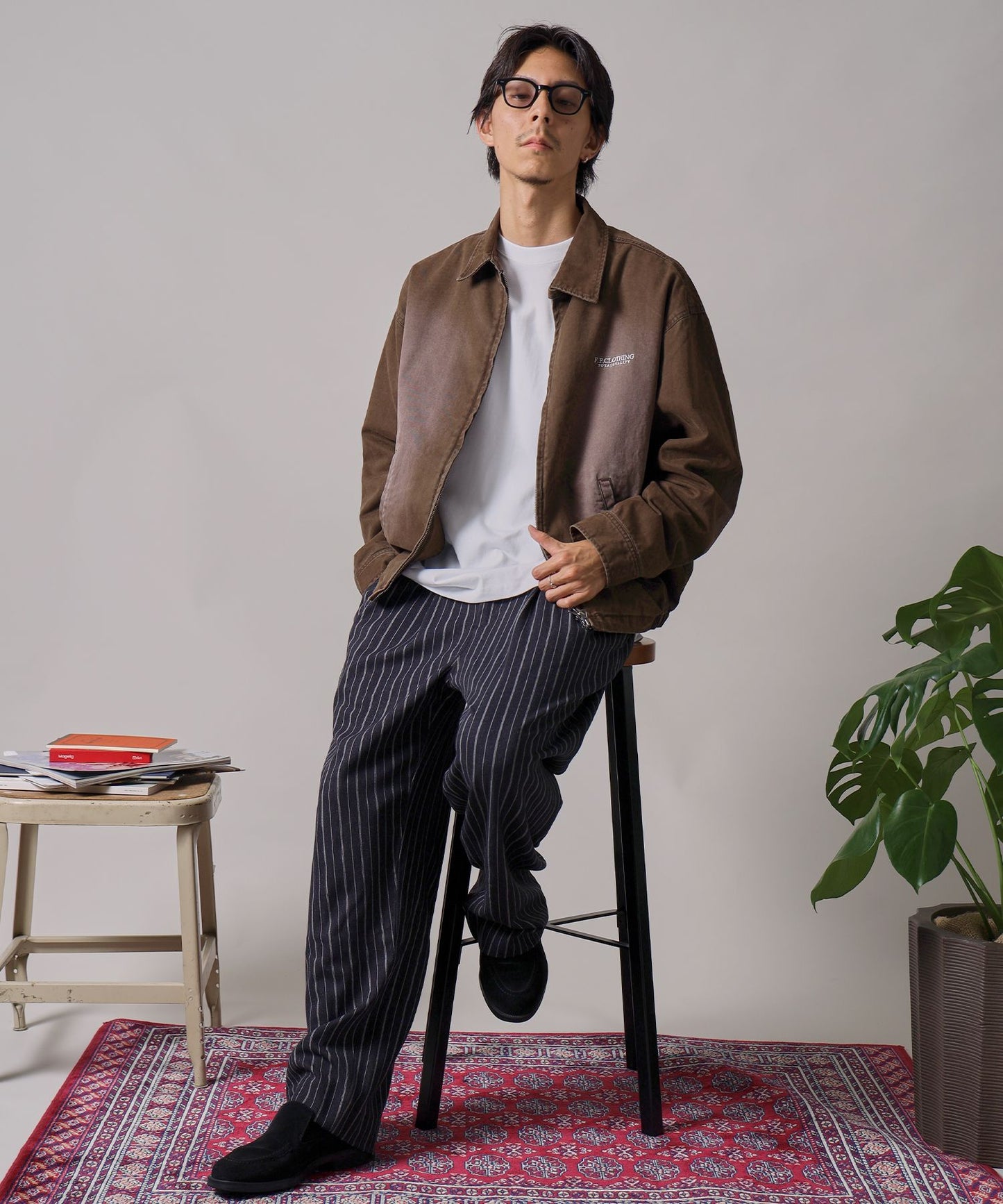 モデル：H178 Size:L：ブラウン