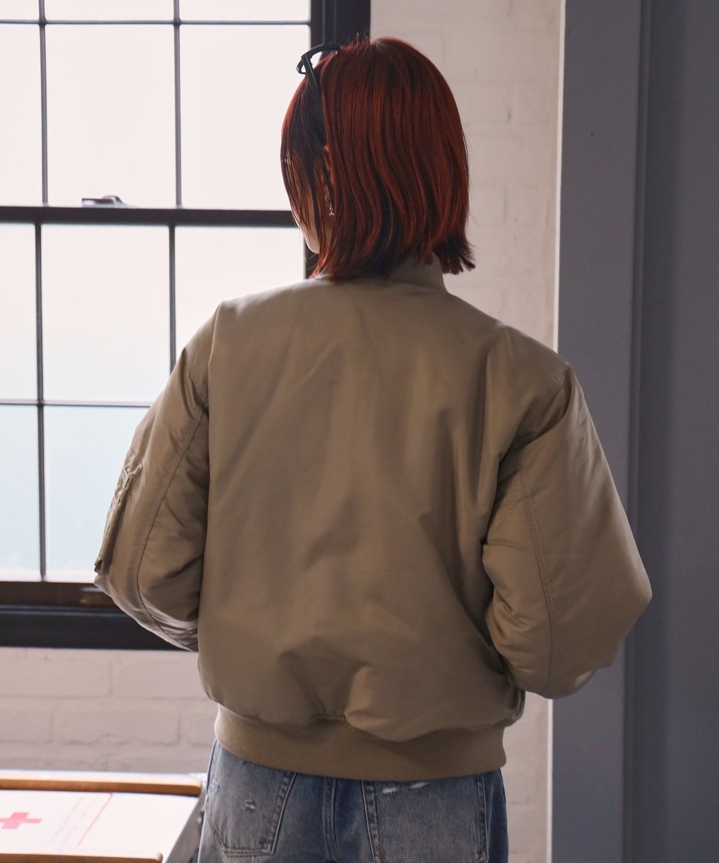 モデル：H163Size:S　グレージュ