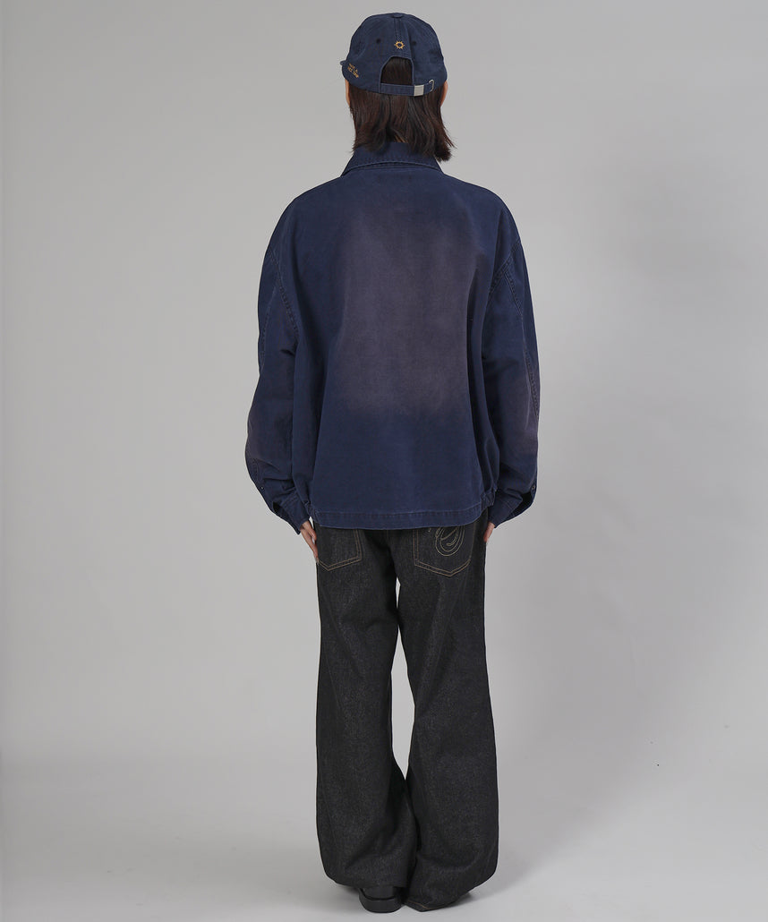 モデル：H163 Size : L ブルー