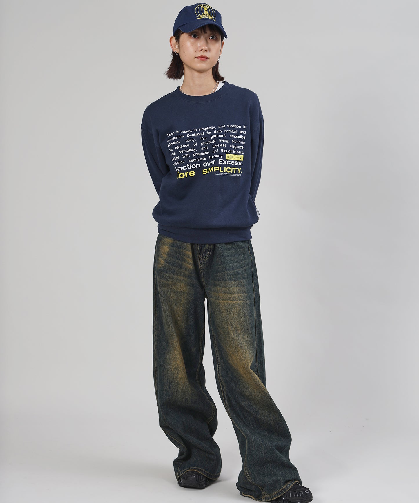 モデル：H163 Size : S  ネイビー